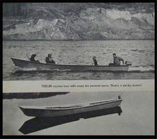 23' River Boat Jon John Boat Teslin 1961 How To build PLANS