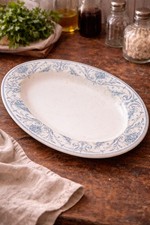 Plat Ovale Ancien En