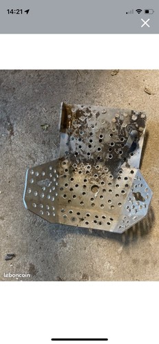 Sabot aluminium honda 400 - sabot,
