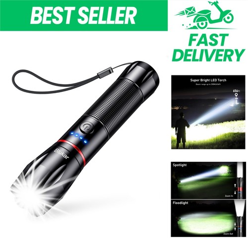 Lampe torche led rechargeable - lampe,