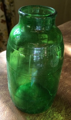 Vintage green glass - vintage,