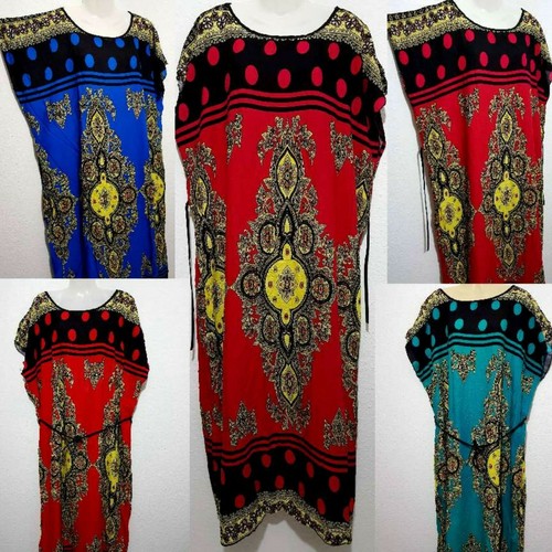Oriental robe maxi kaftankleid - robe,