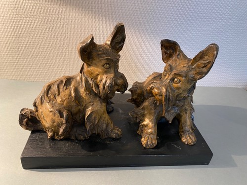 Adorables sculptures terre - sculptures,
