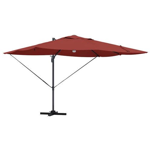 Parasol déporté inclinable