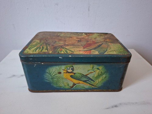 Boîte métallique ancienne - boîte,