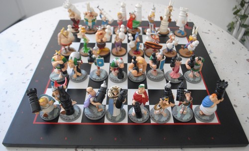 Jeu échecs asterix - jeu, et