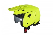 Casque Motocross Jet Sheratan Jaune Fluo - Taille M