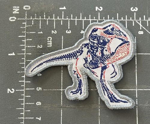 Patch brodé tyrannosaurus rex - tyrannosaurus,