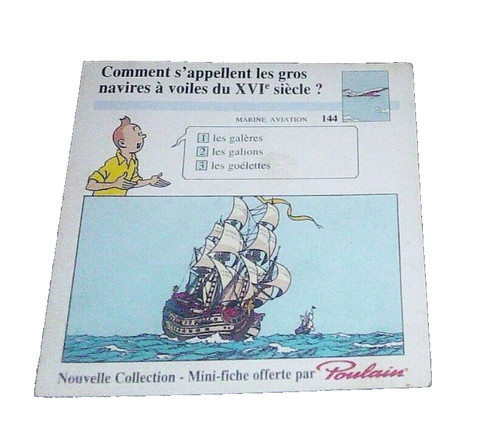 Mini fiche tintin - fiche,
