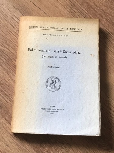 Bruno nardi dal convivio - dal,