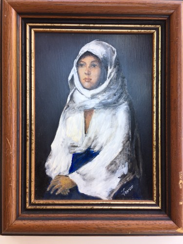 Tableau orientaliste portrait - tableau,