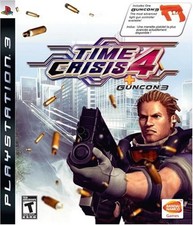 Time Crisis 4 Bundle w/GunCon 3 and Sensors PS3  CIB   GREAT CONDITION    DV-558