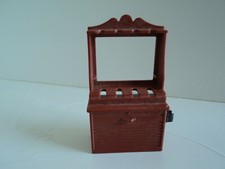 PLAYMOBIL western râtelier marron foncé carabines fort nordistes shérif system X