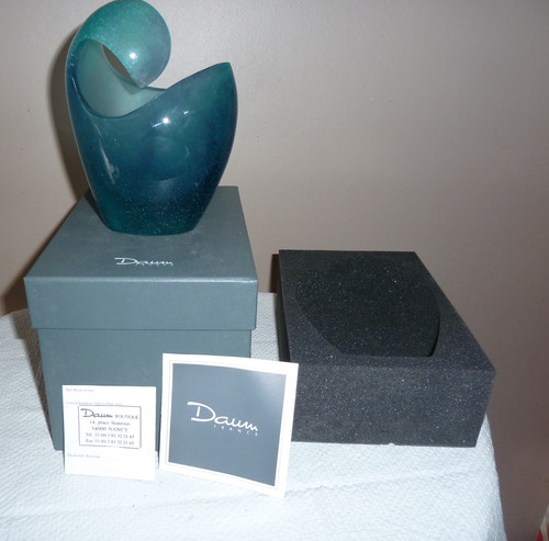 Daum vase the wave - vase,