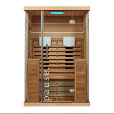 Ihealth (since rebranded to Found Space) Full-Spectrum Infrared 2-person sauna.