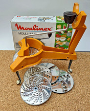 Vintage Moulinex Moulin Julienne Vegetable Slicer 70s 1st 5 Disc Version