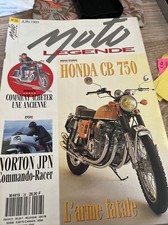 MOTO LEGENDE  26 HONDA CB 750 Four NORTON 850 Commando MONTESA Cota BMW R1100 RS