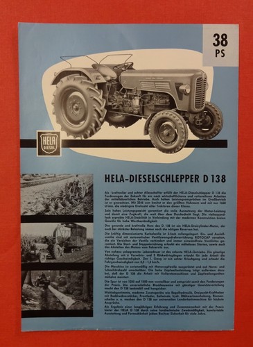 Original old hela - hermann, lanz
