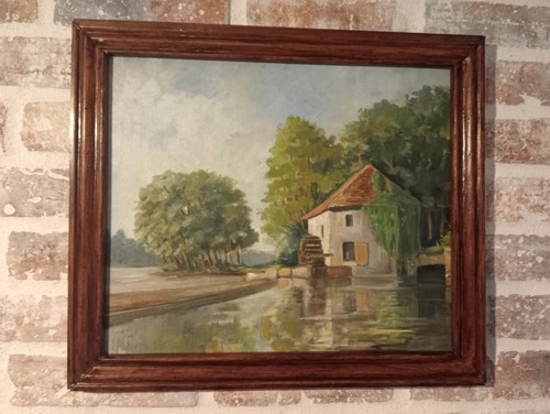 Tableau ancien peinture - tableau,