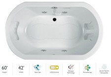 Jacuzzi ANZ6042CCR5IW Anza 60"