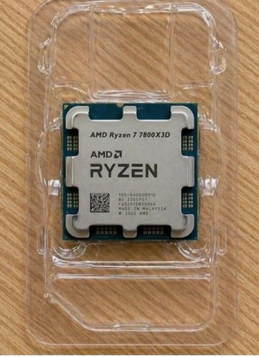 Amd ryzen 7800x3d processeur - amd,
