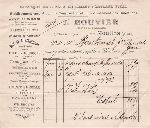 Allier moulins marbrier - allier,