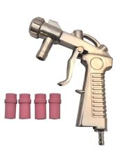 PISTOLET SABLAGE POUR SABLEUSE MICROBILLEUSE CABINE DE SABLAGE AVEC 4 BUSES