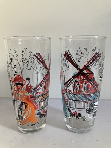 Lot verres en verre - de, 2