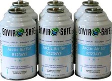 r1234YF Refrigerant Support, 1234YF Support, Arctic Air - 6 Pack