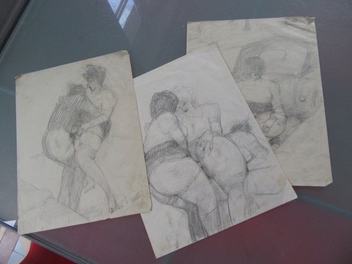 Lot original antique - 3,
