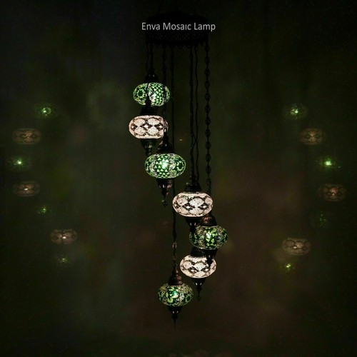 Lustre plafonnier suspendu - , en