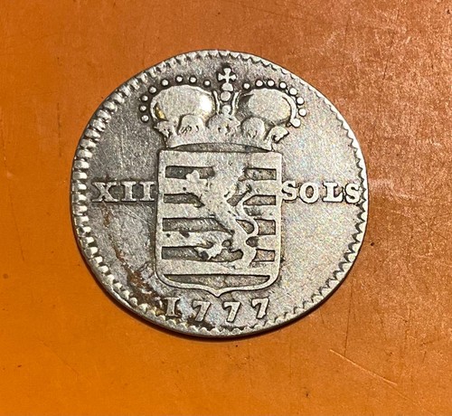 Luxembourg 12 sols - -,