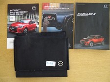 GENUINE MAZDA CX-3 2015-2024 HANDBOOK OWNERS MANUAL WALLET PACK G-79