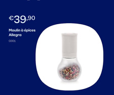 MOULIN A ÉPICES ALLEGRA TUPPERWARE NEUF
