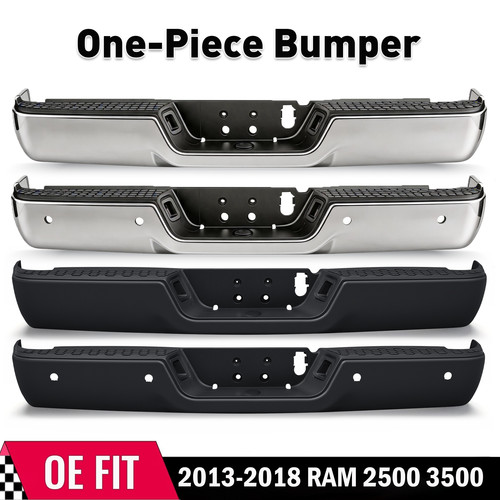 Piece rear bumper - face, bar