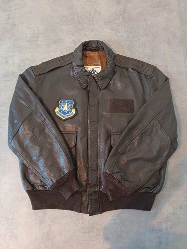 Blouson aviateur cuir - aviateur, en