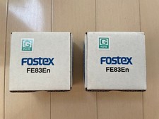 FOSTEX FE83En Full-Range 8cm Speaker Pair 7W New Unused Hi-Fi Audio