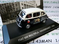 PIT62 1/43 IXO Altaya  époque ITALIE FIAT 600 Multipla café HAUSBRANDT 1956