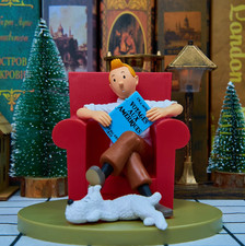 Les Aventures De Tintin Et Milou Tintin Sofa Styles 3.9" Collectible Ornament