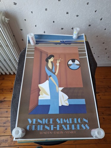 Affiche venice simplon orient - venice,
