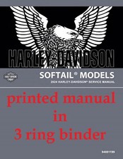 Printed Service Repair Work Shop Manual 2024 Harley Davidson FXLRS Low Rider S