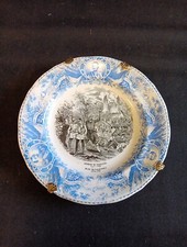 Assiette Combat De Palestro P. Regout Maastricht Diam. 22cm