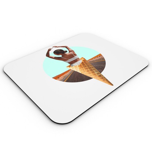 Tapis souris cornet glace - tapis,