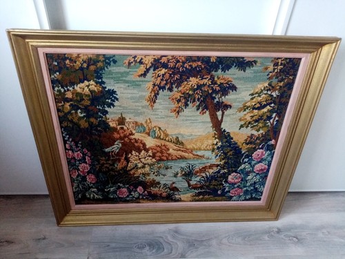 Grand tableau tapisserie fait - grand,