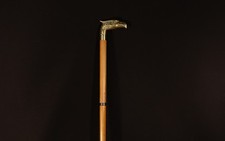 antique system rod / system cane Eagle's head