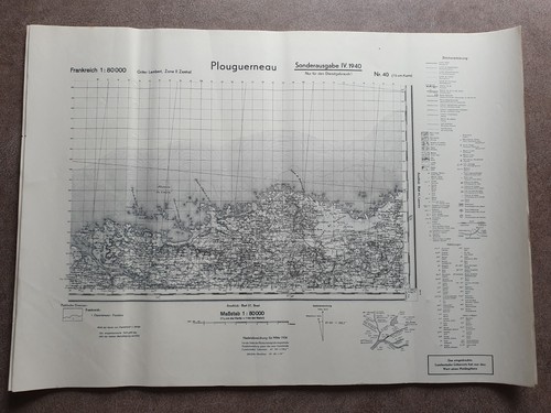 Militaria carte allemande