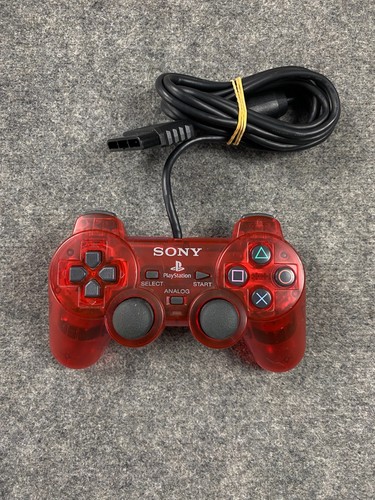 Manette sony dualshock rouge - sony,
