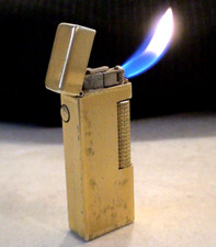 BRIQUET Ancien * DUNHILL RollaGas Pipe * Vintage Gas Lighter Feuerzeug Accendino