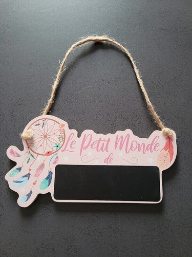 Plaque porte chambre petite - de,