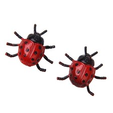 2pcs Coccinelle Coccinelle Jouet Insecte Animal Belle Enfants Décoration De La